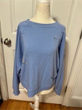 Old Navy Light Blue Pullover Sweatshirt